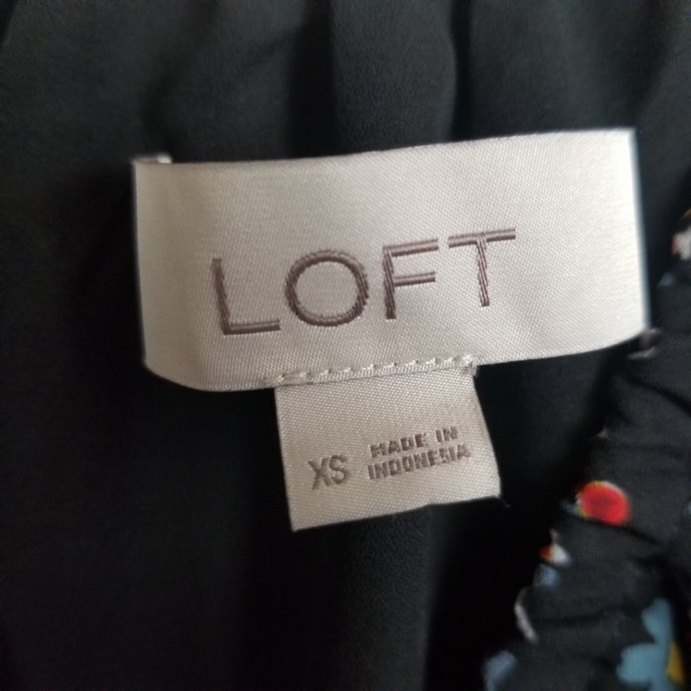 LOFT Floral Dress XS - Picture 6 of 6